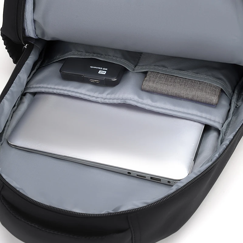 Large capacity multi-layer zipper backpack, suitable for commuting, leisure and sports travel, also an ideal student backpack.