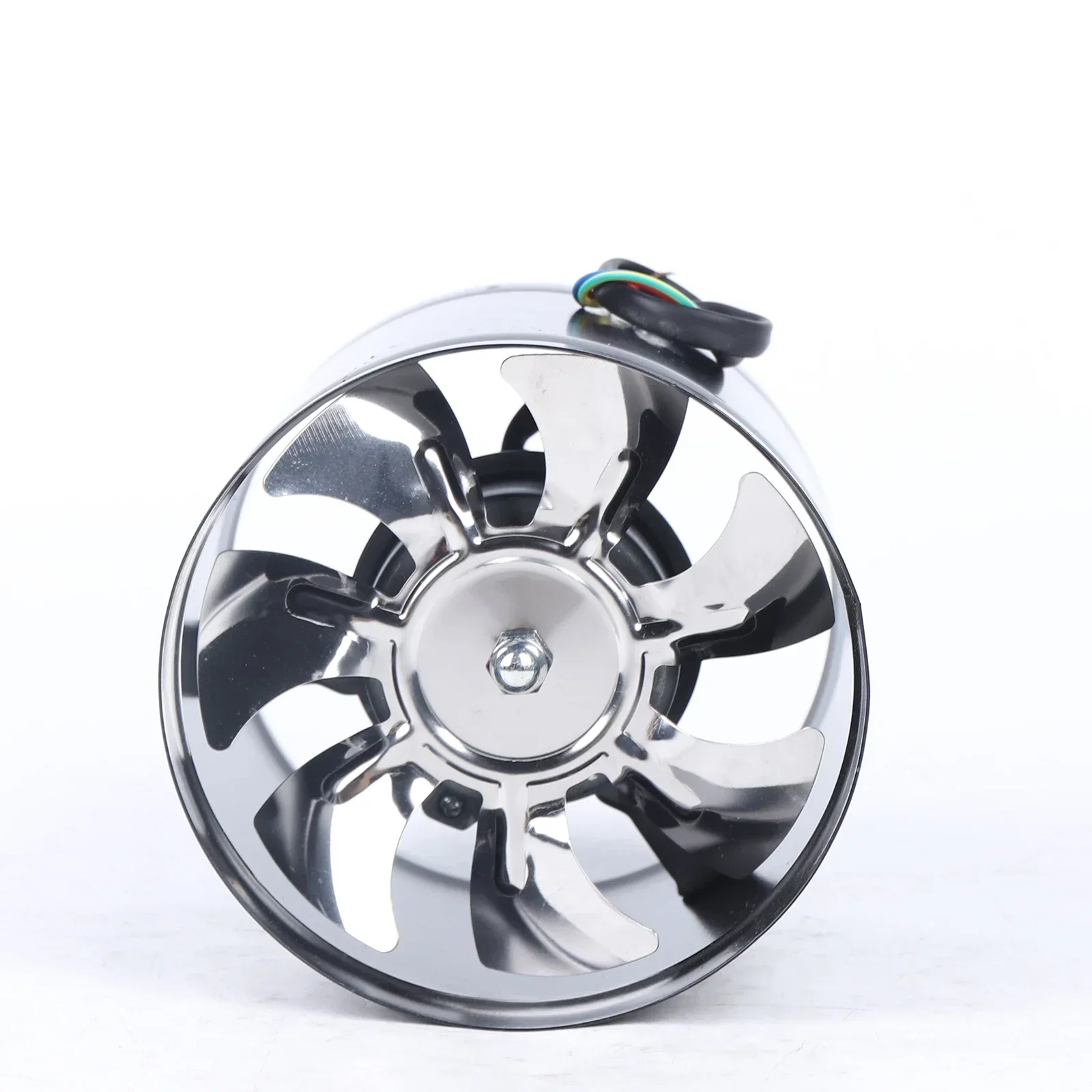 Axial Pipe Metal Blower Bathroom Fan Channel Pipe Fan 500m³/h Channel Duct Extractor Insert Exhaust Fan