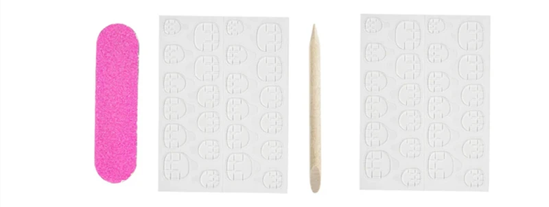 10PCS Handmade White French Press on Nails Almond Fake Nails