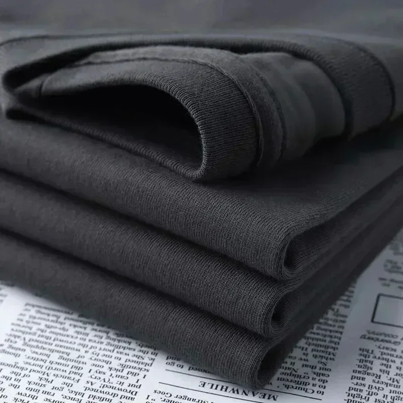 New Trend T-Shirt New Trend Pure Cotton Alphabet Printed T-Shirt Street Clothing Light Luxury Casual Loose Cotton Hip-Hop Top