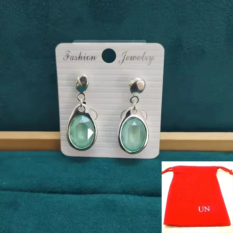 2025 Summer Gorgeous Palace Style Crystal Earrings, Girlfriend Anniversary Gift, Women's Accessories Jewelry Bag