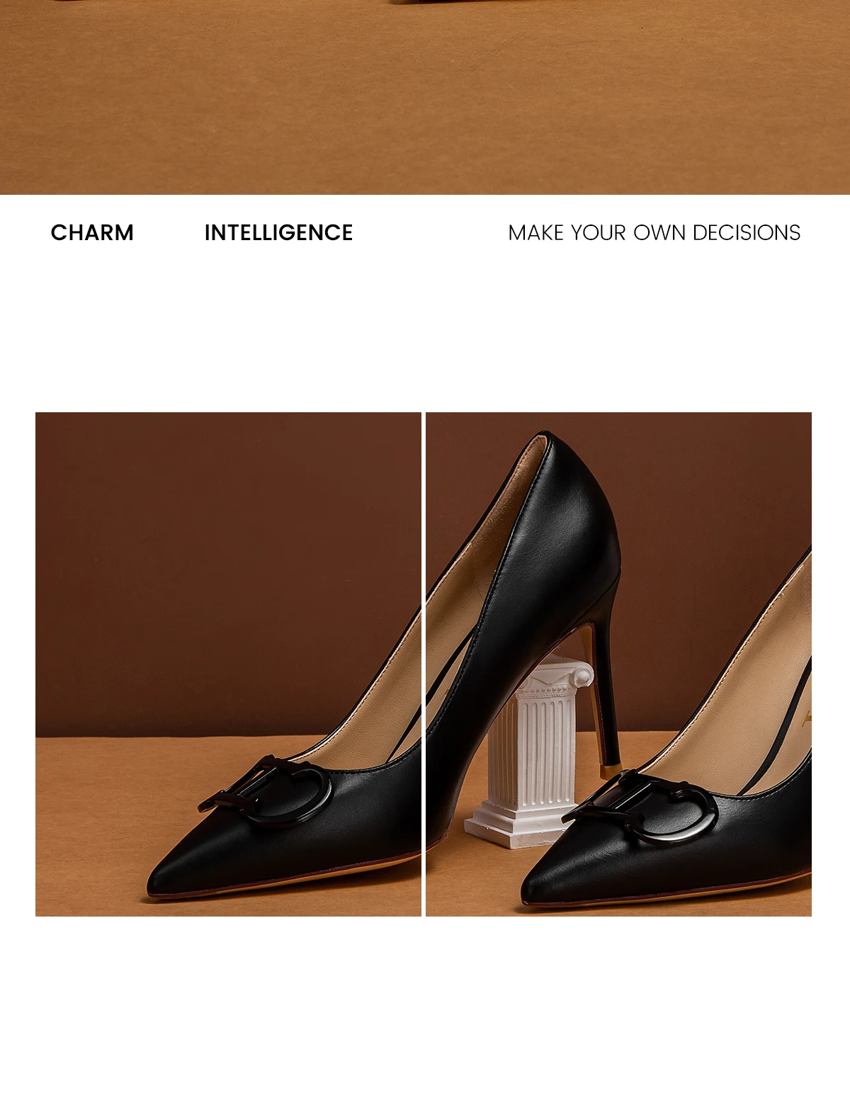 C-H Woman shoes High Heels New Pointed Metal Buckle Party Carnival Women's Shoes 9cm