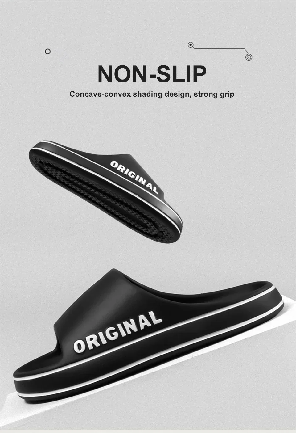 Woman Slippers Summer For Women Man Solid Women Letter Mens Shoe Thick Sole Indoor Bathroom Anti Slippers Slip Indoor House