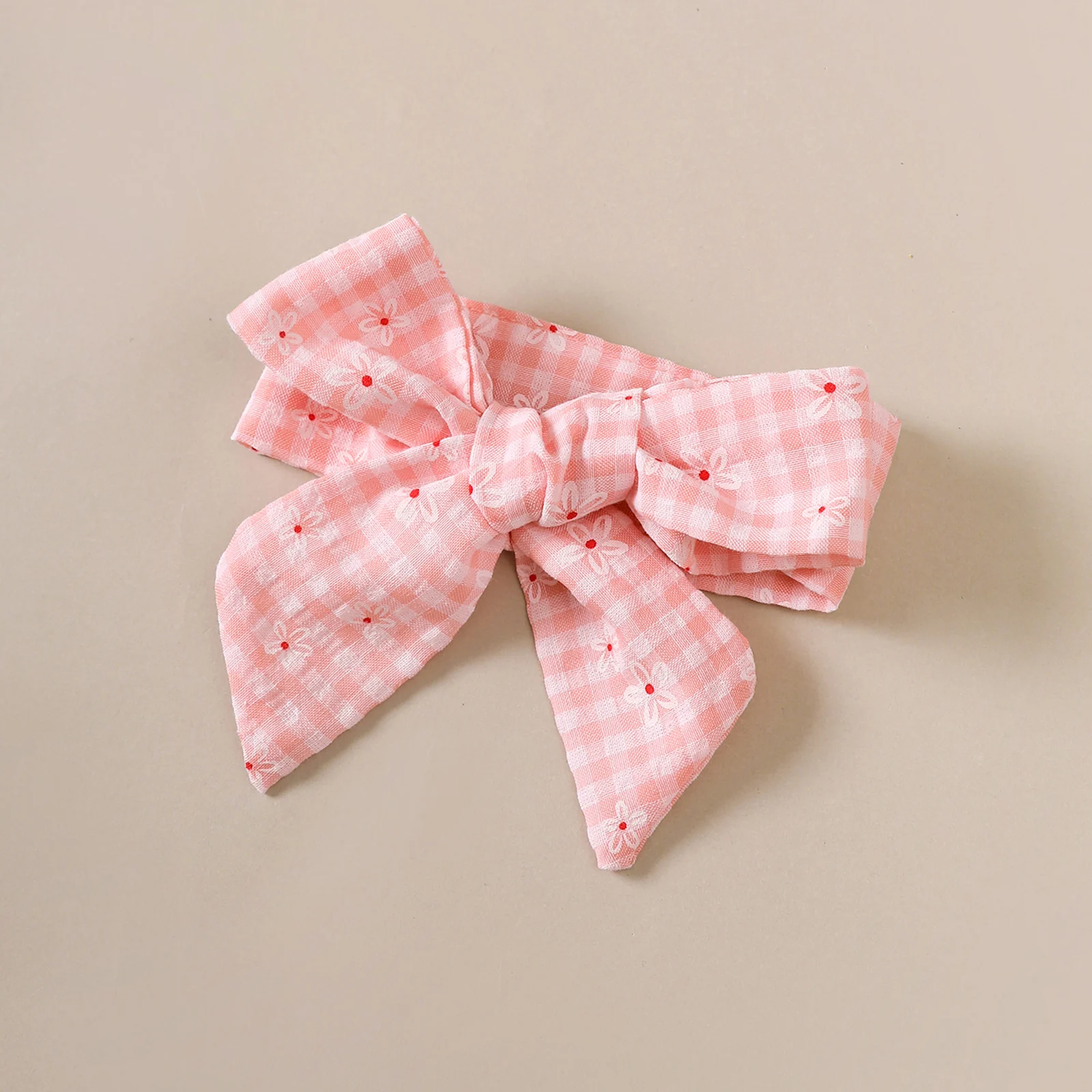 Baby Girl Sweet Dress Round Neck Small Floral Plaid Long Sleeved Dress Suitable for 0-18 Months Cute Baby Girl Autumn Dress