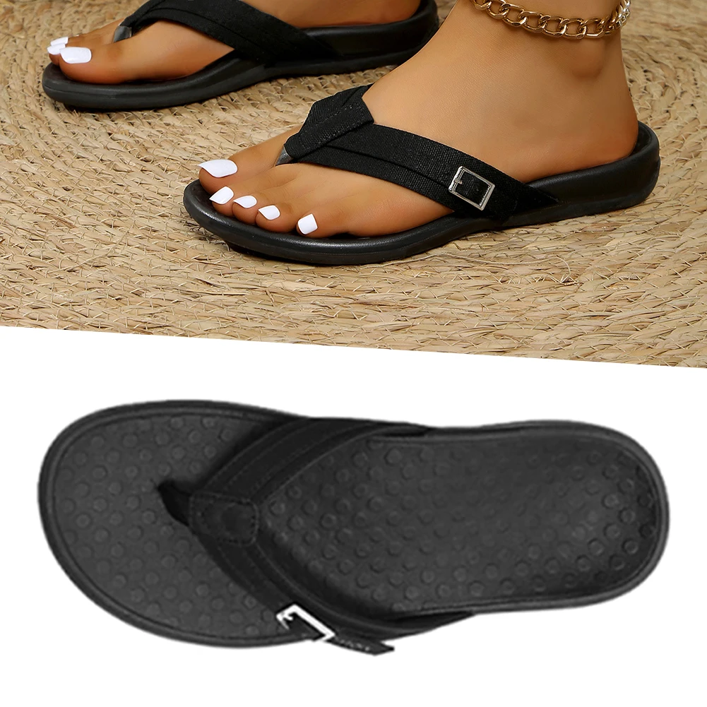 Summer Slippers for Women Fashion Cool Comfortable Lightweight Flat Flip Flops Non-Slip Outdoor Beach Slippers for Ladies