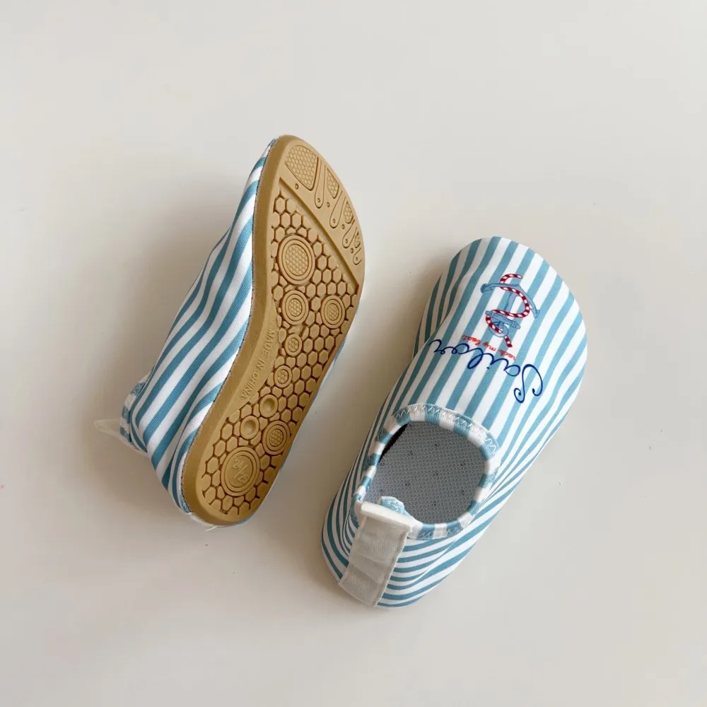 2026 Summer Children Swimming Shoes Cartoon Printed Non-slip Quick-Dry Boys Girls Beach Water Playground Sandals Shoes