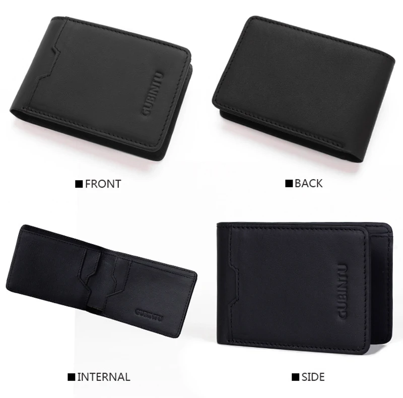 2025 New Gubintu Creative Wallet, Rfid Anti-Magnetic Multi-Functional Men's Us Dollar Wallet, Genuine Leather Wallet