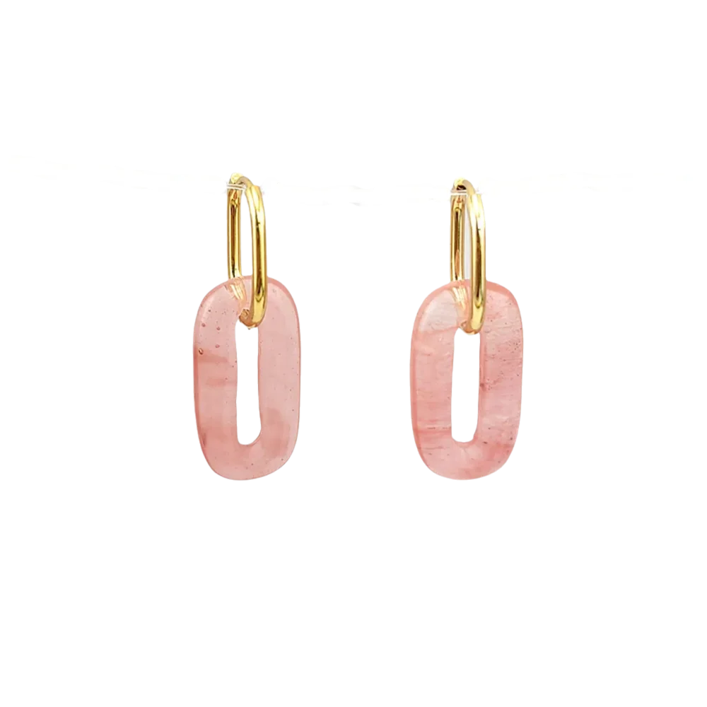 HUIDANG Earrings Trend 2026 Big Hollow Green Stone Square Earrings Woman Autumn Stainless Steel Boucles d'oreilles