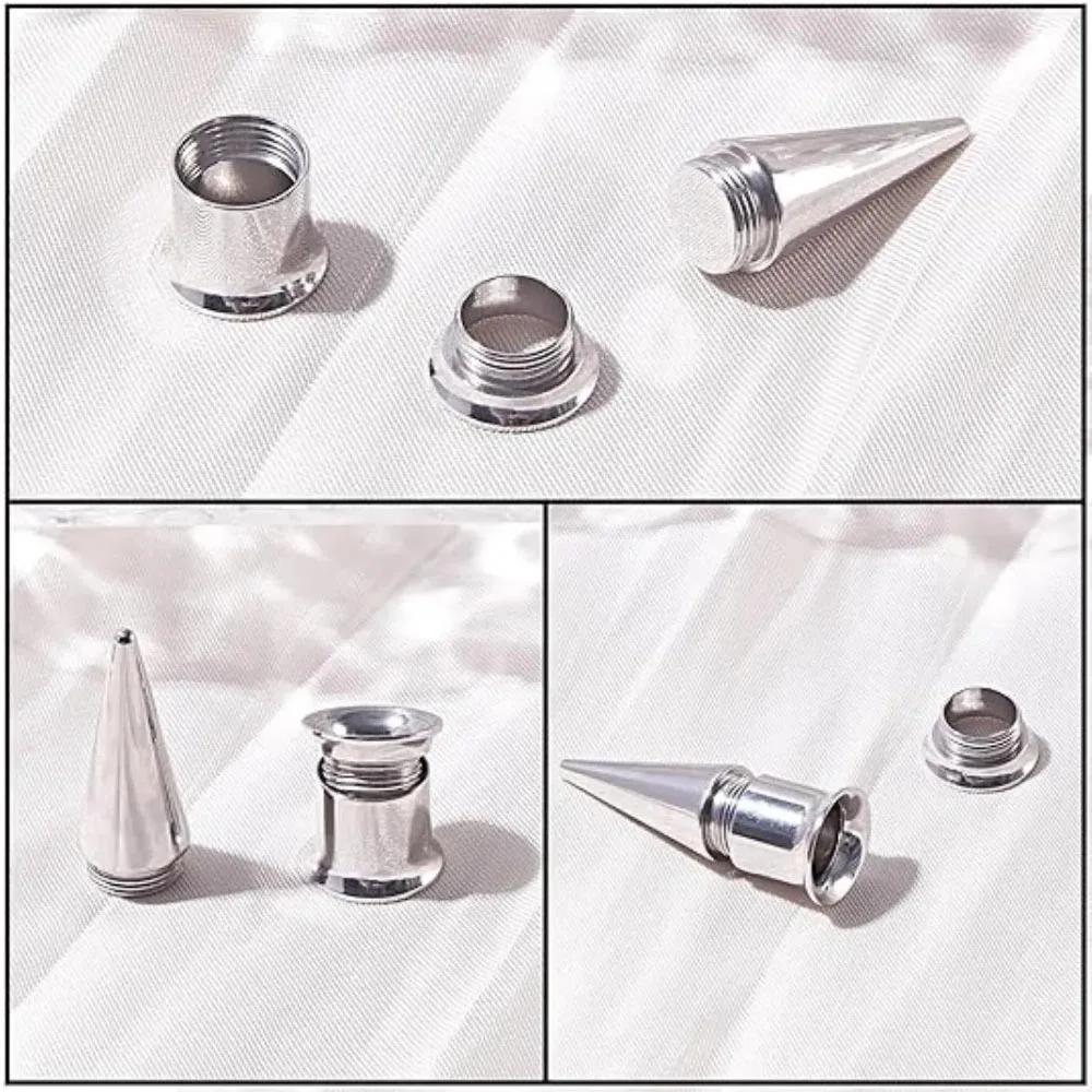 6G-00G 2 in 1 Set Ear Gauges Plugs Tunnels Taper Earrings Stretching Expander Kit Set for Women Men