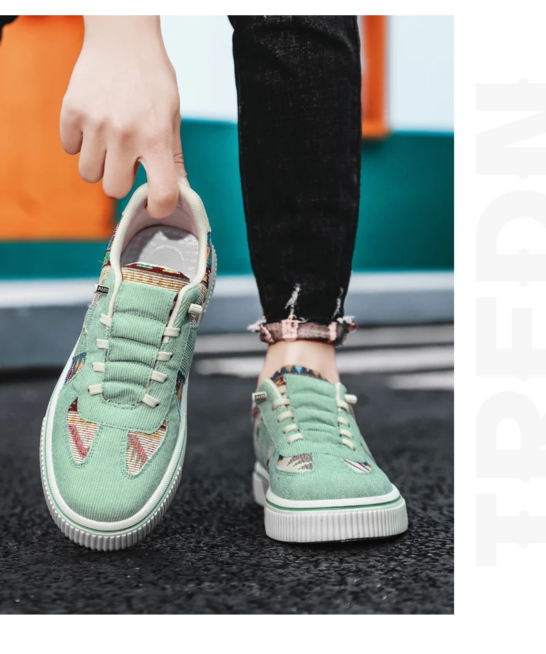 Mens Casual Sports Shoes New Outdoor High Quality Thick Sole Fashion Canvas Shoe Comfortable Breathable Luxury Men's Board Shoes