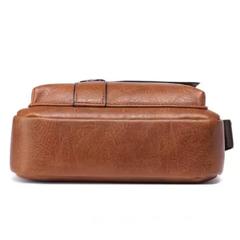 Neutral Style Shoulder Bag for Men and Women, Suitable for Business Travel and Work Pu Solid Color Crossbody Bag.