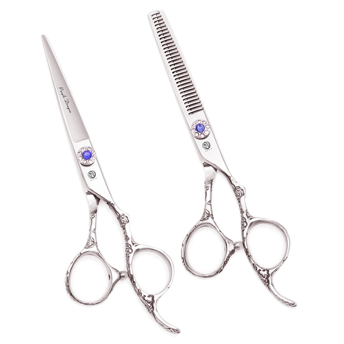 Professional Hair Scissors JP Stainless Hair Cutting Scissors 5.5" 6" Barber Shop Thinning Shears Rainbow Haircut Shears Z9002