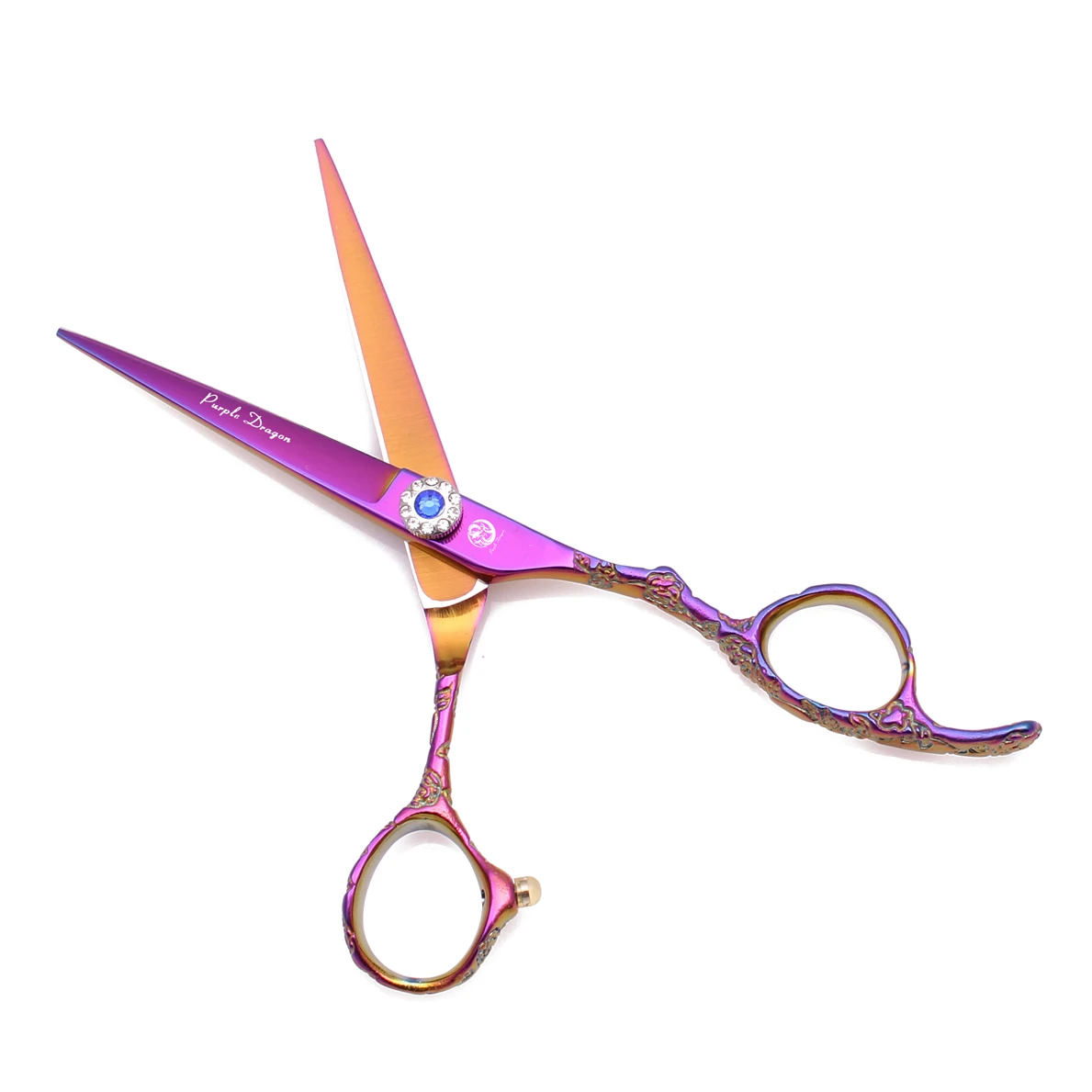 Professional Hair Scissors JP Stainless Hair Cutting Scissors 5.5" 6" Barber Shop Thinning Shears Rainbow Haircut Shears Z9002