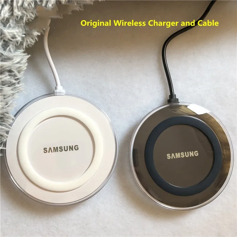 EP-PG920I Samsung 5V2A Wireless Charger Qi Charge Pad For Galaxy S25 S24 S23 Ultra S21 FE Note20 S7 S6 Edge Z Fold Flip 7 6 5 4