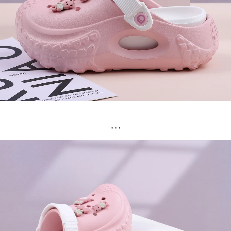 Women's Cute 2025 New Summer Outer Wear Lightweight Non-Slip Thick-Soled Toe-Cap Slippers Fashionable Beach Sandals