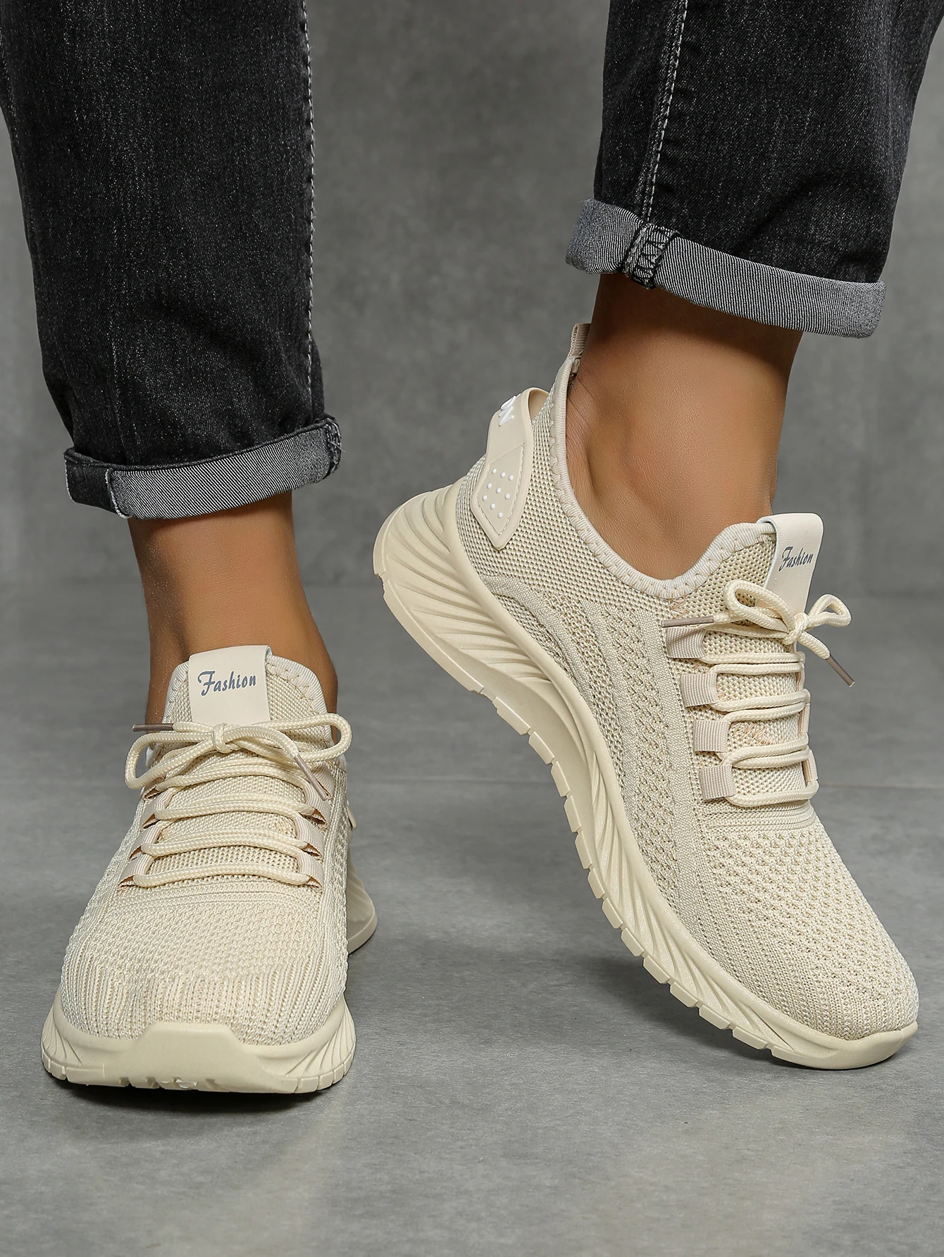 Women Shoes Casual Sneaker Fall New Fashion Leisure Sports Single Shoes Wholesale Cross-Border Factory Trend Fly Weaving