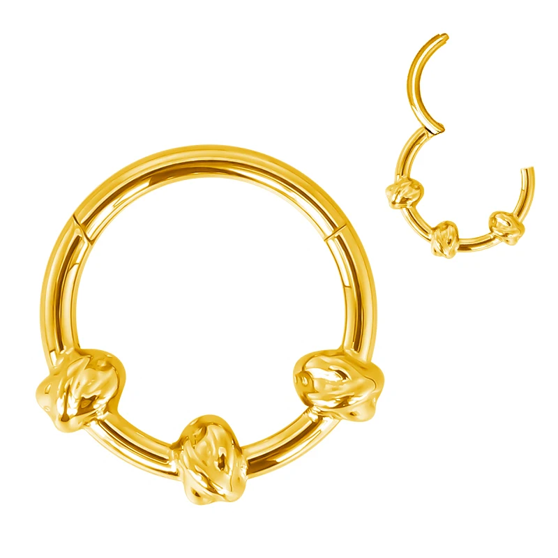 ASTM F136 Titanium Nose Rings PIERC Butterfly/heart/Marquise CZ Ring Hoop EAR Hinged Clicker Earring Labret Tragus Body Piercing
