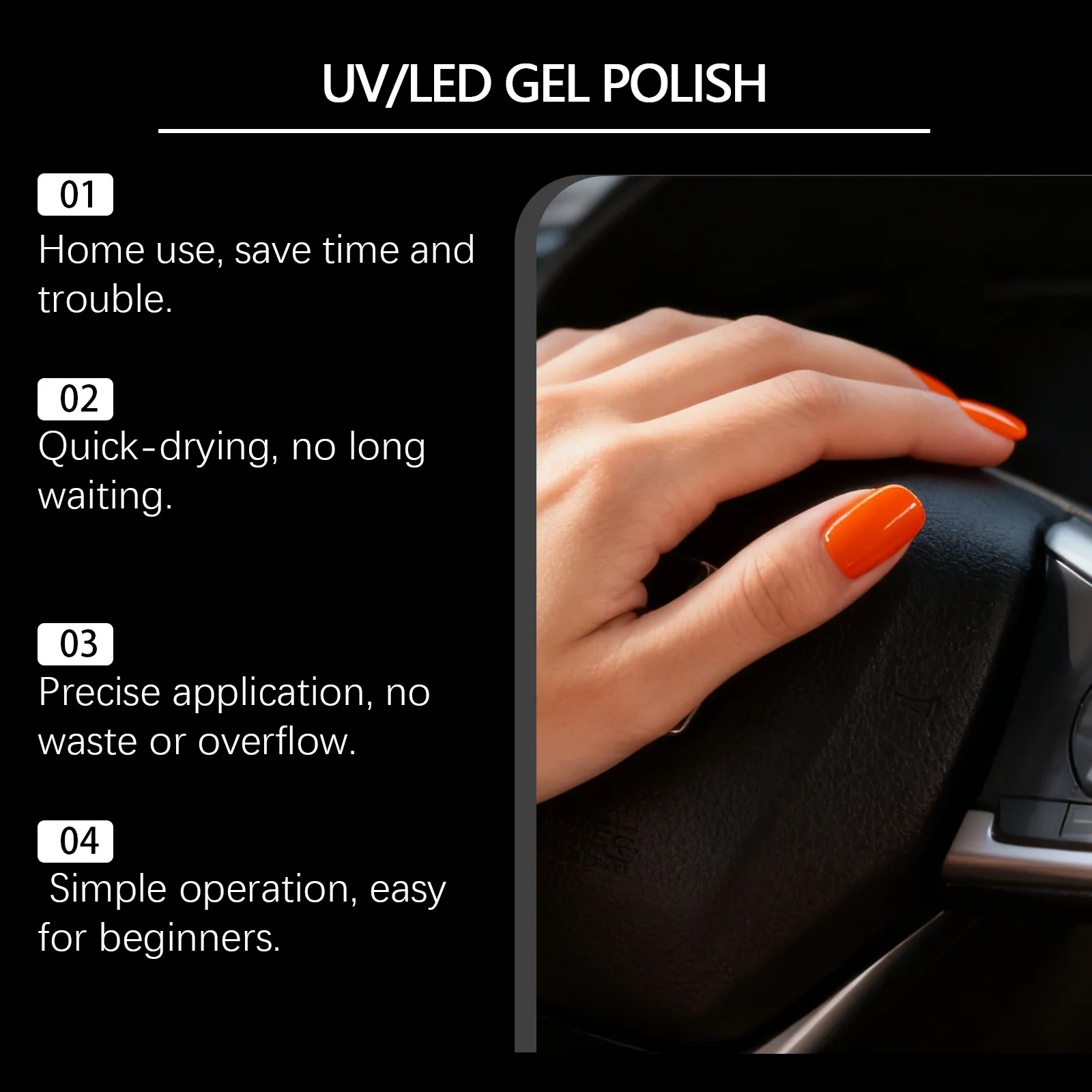 5ml Nail Gel Polish Set DIY Nail Art Design 6PCS Manicure Painting Gel Kit Long Lasting Fashion Color Mixing Nail Art Brush Tool