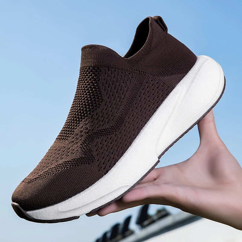 Men Running Shoes Walking Shoes Sock Shoes Men Sneakers Slip On Loafers Sport Shoes Men Sneakers Casual Shoes Couple Shoes