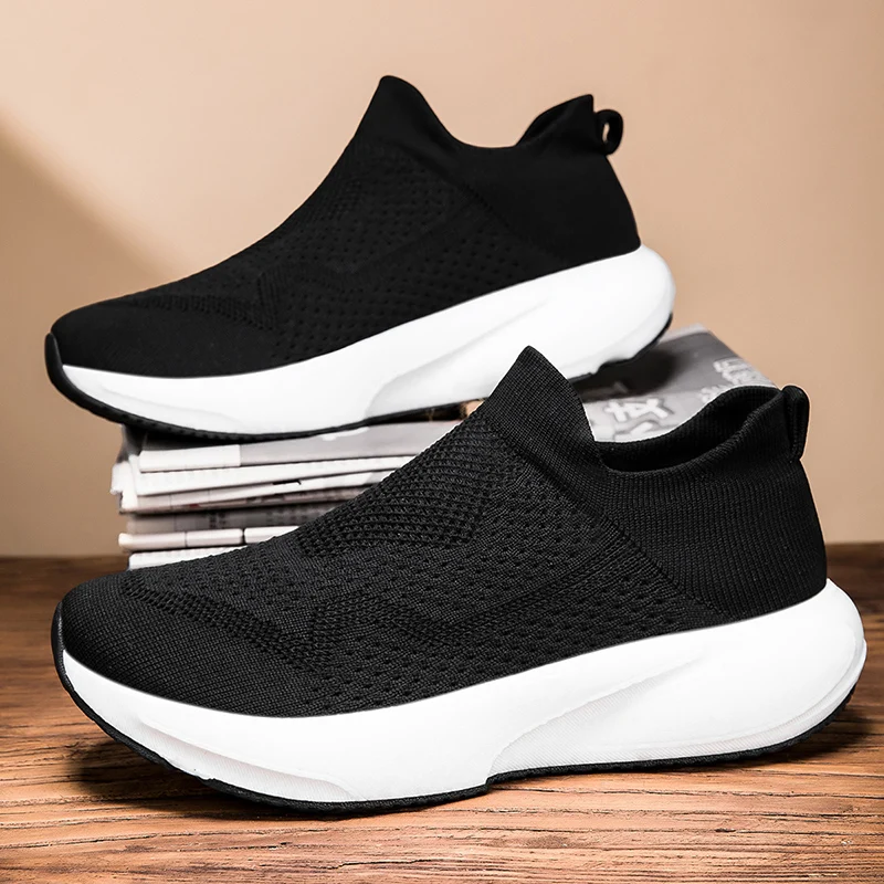 Men Running Shoes Walking Shoes Sock Shoes Men Sneakers Slip On Loafers Sport Shoes Men Sneakers Casual Shoes Couple Shoes