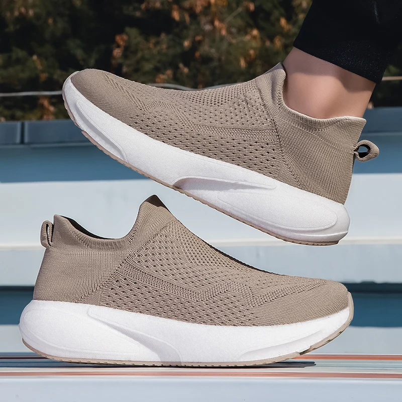 Men Running Shoes Walking Shoes Sock Shoes Men Sneakers Slip On Loafers Sport Shoes Men Sneakers Casual Shoes Couple Shoes