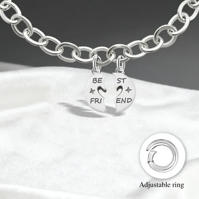 Adjustable 925 Sterling Silver Vintage Pendants Birthday Cake Love Heart Charms Beads Fit Original Bracelet Necklace DIY Jewelry