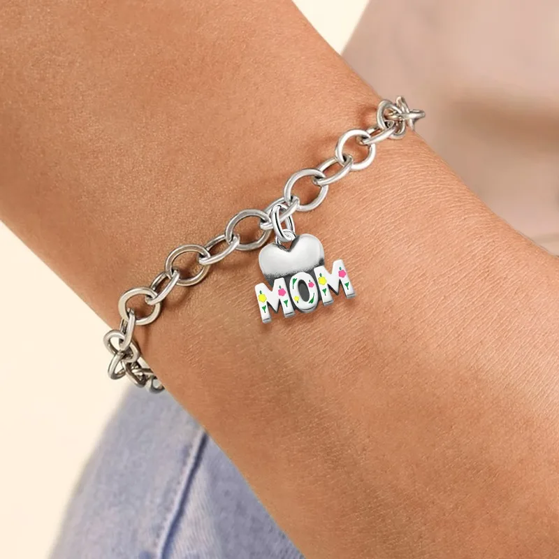 Adjustable 925 Sterling Silver Vintage Pendants Birthday Cake Love Heart Charms Beads Fit Original Bracelet Necklace DIY Jewelry