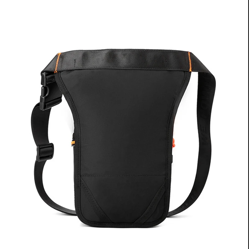 Men Leg Drop Bag Fanny Waist Pack for Motorcycle Rider Travel Military Nylon Male Crossbody Shoulder Belt Hip Bum Thigh Bags
