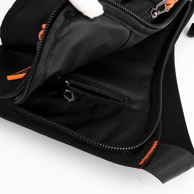 Men Leg Drop Bag Fanny Waist Pack for Motorcycle Rider Travel Military Nylon Male Crossbody Shoulder Belt Hip Bum Thigh Bags
