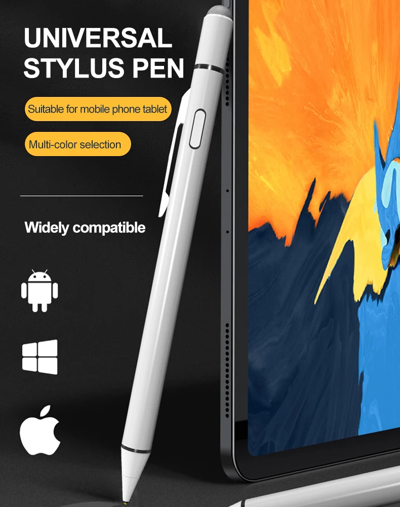 Touch Pencil For Cell Phone Accessories Stylus For Android Universal Capacitive Pencil Stylus Pen For Tablet Stylus For Xiaomi