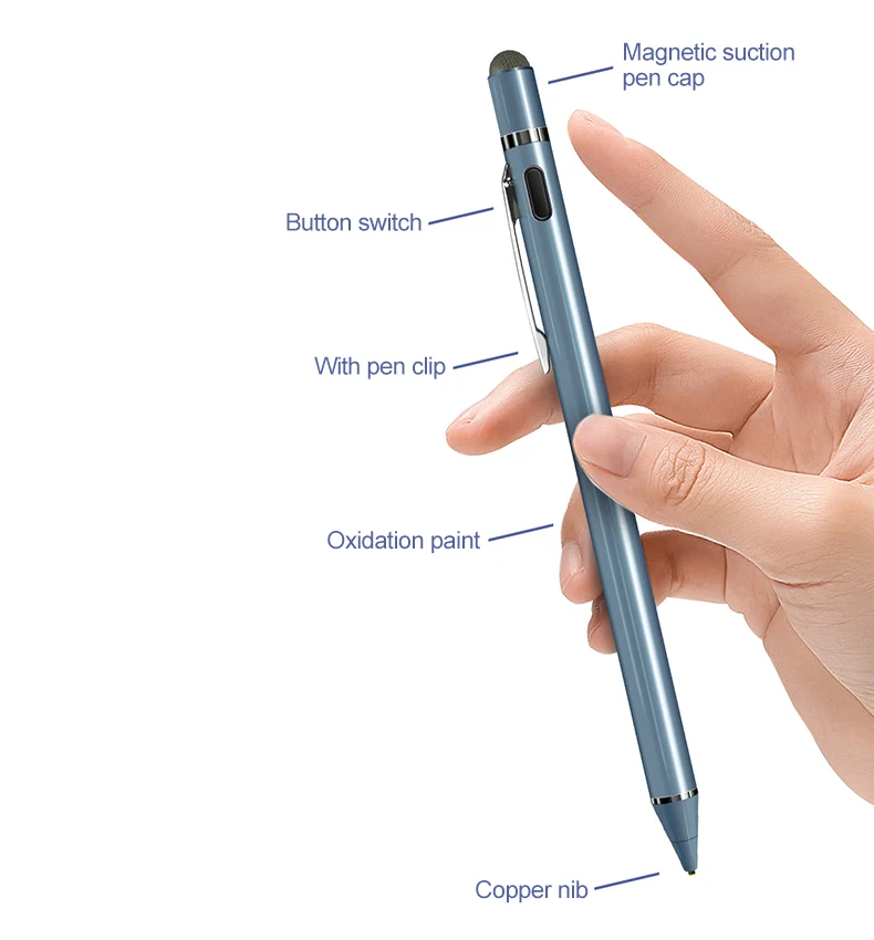 Touch Pencil For Cell Phone Accessories Stylus For Android Universal Capacitive Pencil Stylus Pen For Tablet Stylus For Xiaomi