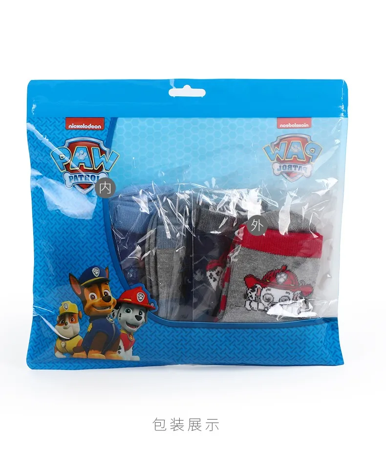 5Pairs Genuine Paw Patrol Baby Socks Cotton Spring Autumn Cartoon Animal Children's Sock Girls Boys Toddler Kids Socks Age 2-8Y