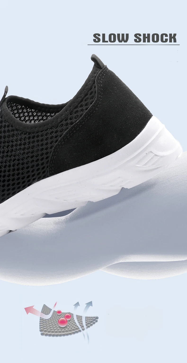 Men's Sneakers Breathable Men Casual Shoes Outdoor Male Slip On Loafers Walking Sneakers Tennis For Men