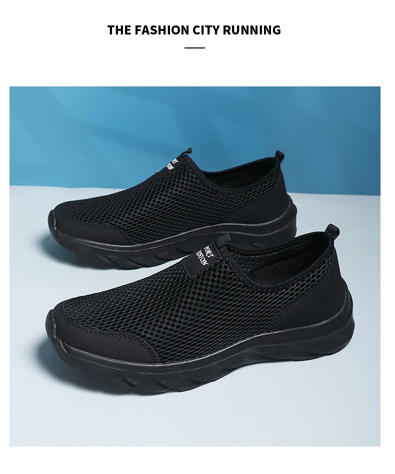 Men's Sneakers Breathable Men Casual Shoes Outdoor Male Slip On Loafers Walking Sneakers Tennis For Men