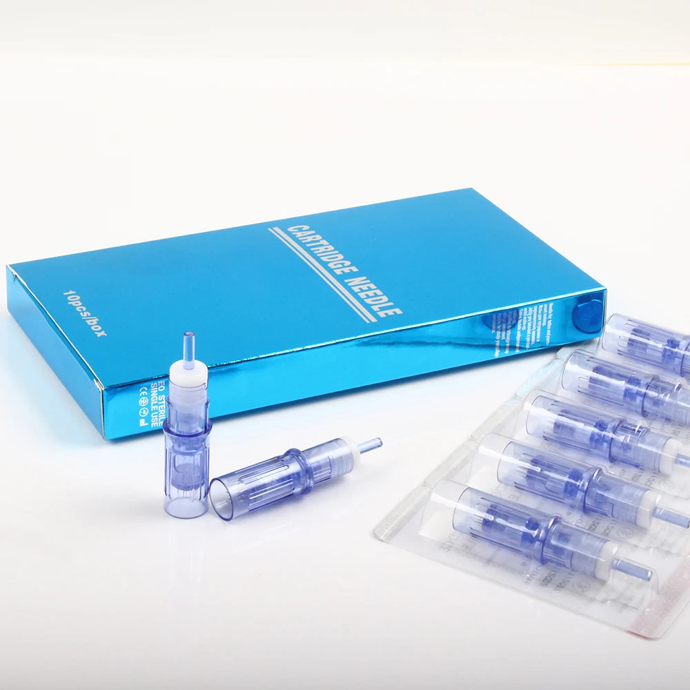 10Pcs Universal Microneedling Derma Needles Cartridge Special Designed For Tattoo Pen 12/36/42 Pins All Rotary Machines Can Fit