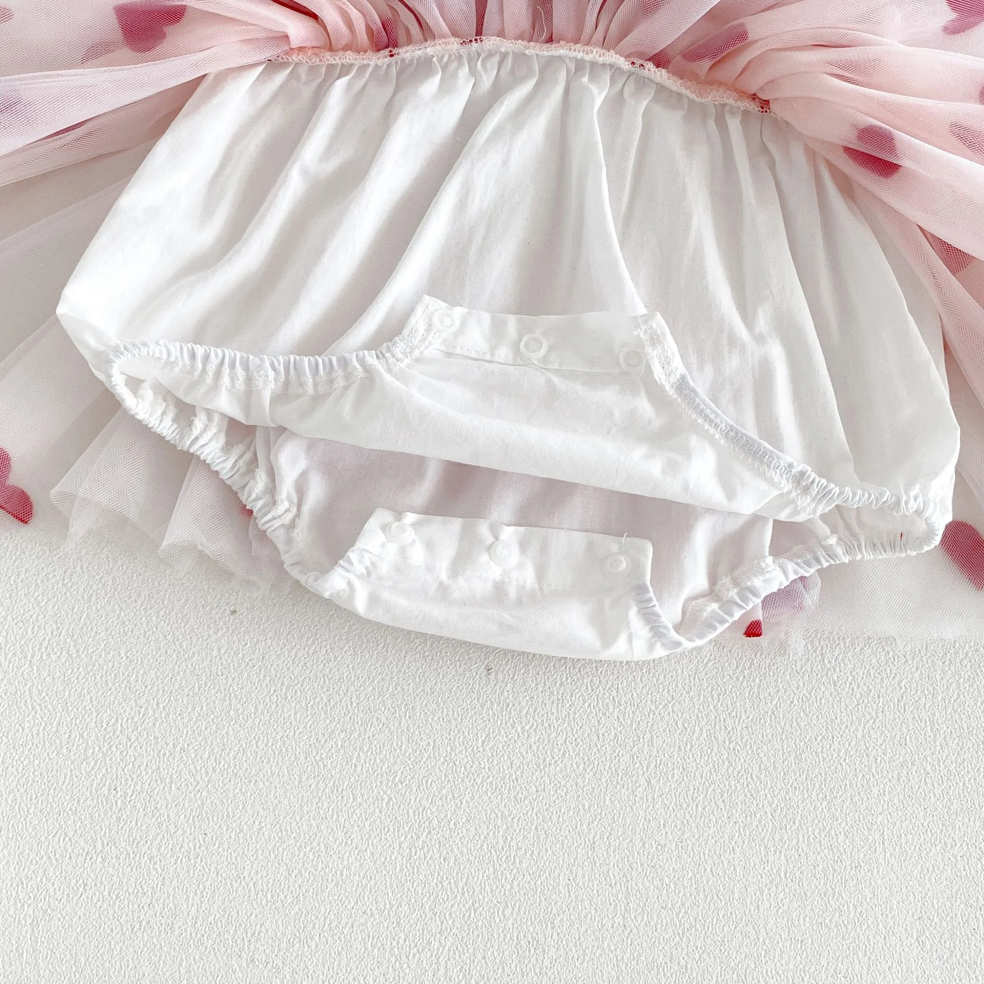 0-2 Year Old Baby Dress Summer New Newborn Centennial Birthday Party Girl Princess Dress Sleeveless Mesh Romper Dress