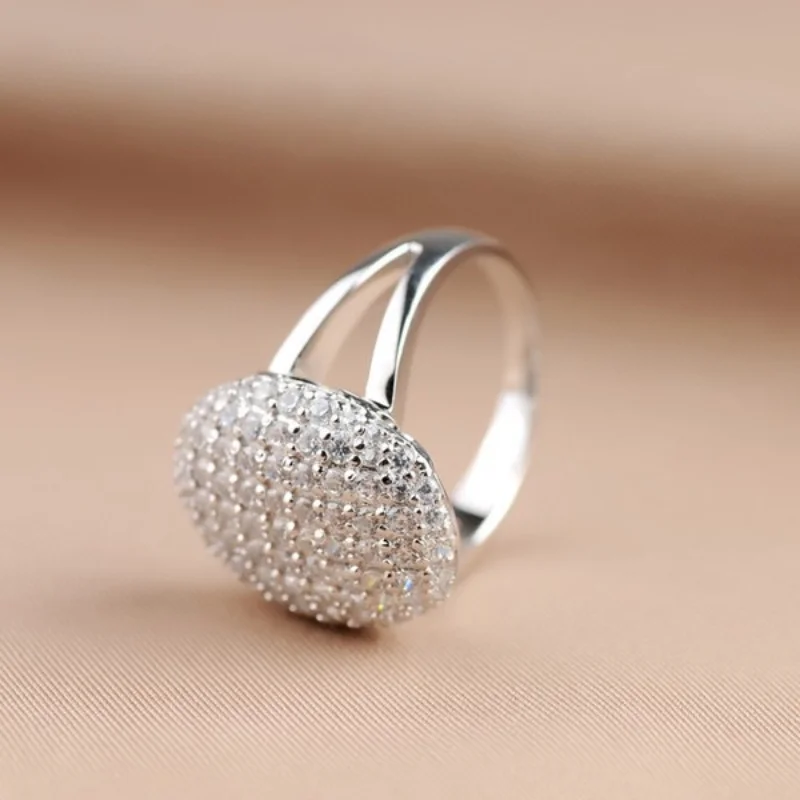 Authentic S925 sterling silver set with diamond Twilight Breaking Dawn Bella engagement wedding ring Fashion jewelry gift
