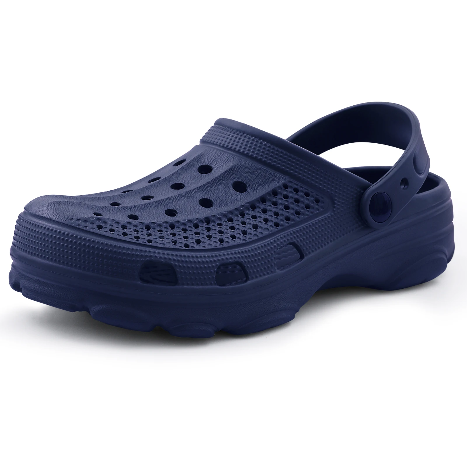 Smile Pop Casual Men Clogs Slippers Band Summer Slippers Outdoor Non-slip Beach Cozy Men Shoes Soft EVA Home Breathable Slippers