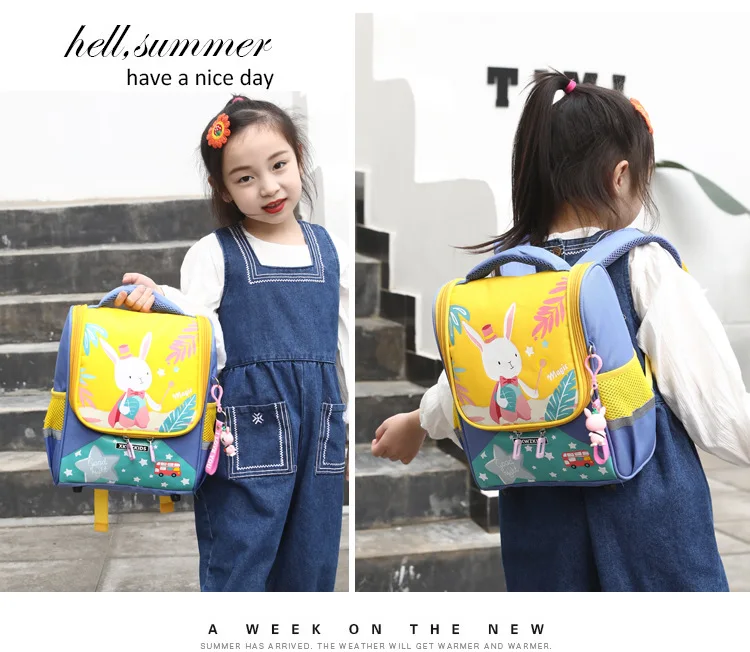 Cartoon Animal Baby Girls Boys Backpacks High Quality Kindergarten Dinosaur Schoolbag Kids Cute Backpack Children School Bags