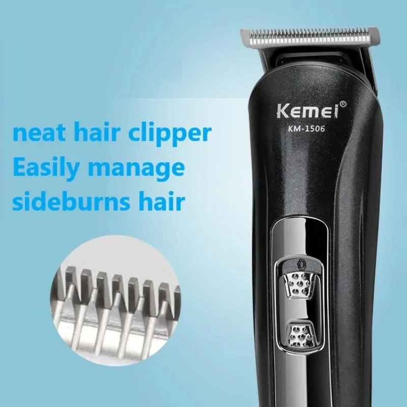 Kemei KM-1506 3 In 1 Electric Shaver USB Charging Hair Trimmer Electric Rechargeable Nose Professional Shaving Machine Trimmer