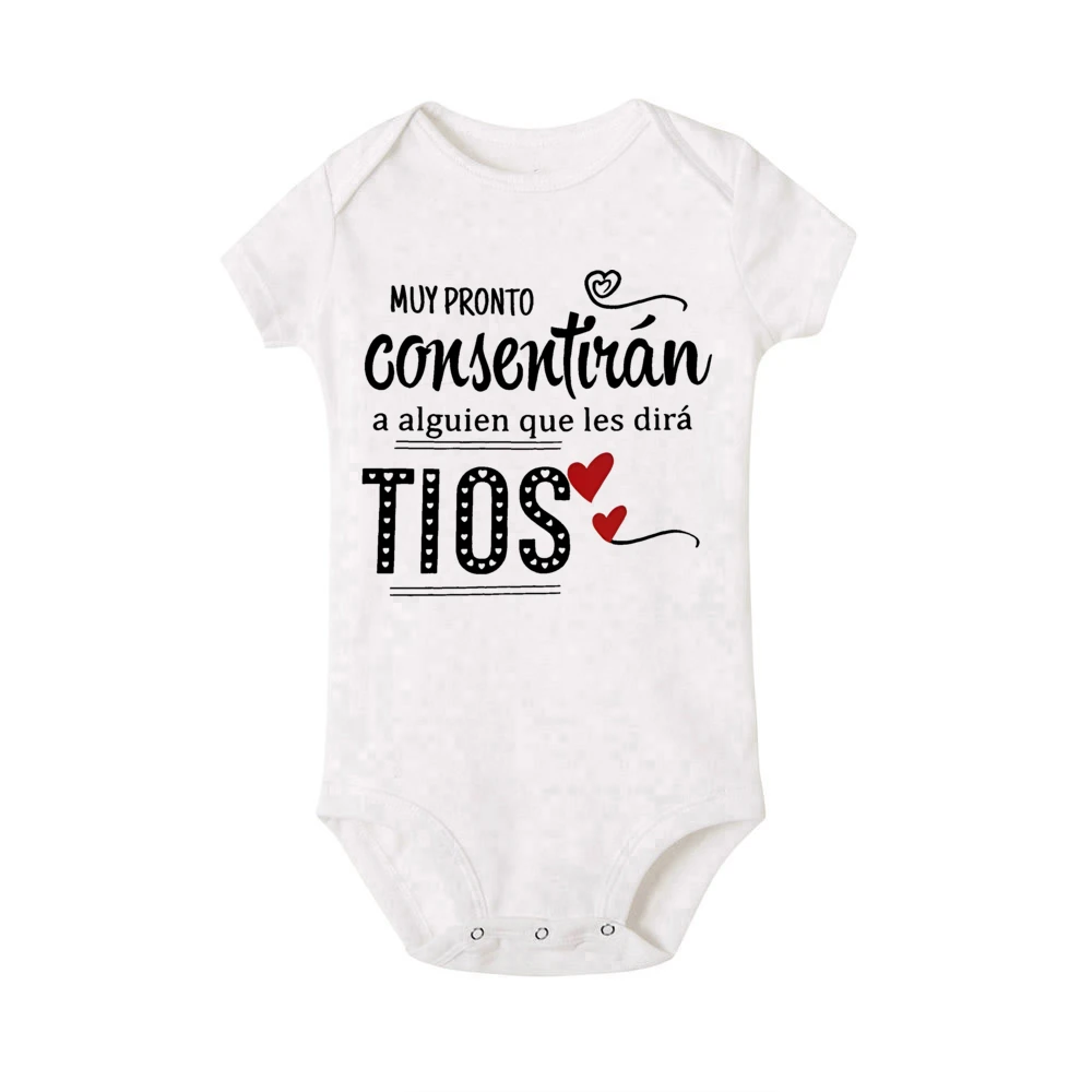 Soon They Will Feel Someone Who Will Call Them Uncle Printed Baby Romper Pregnancy Announcement Jumpsuit Infant Reveal Bodysuit