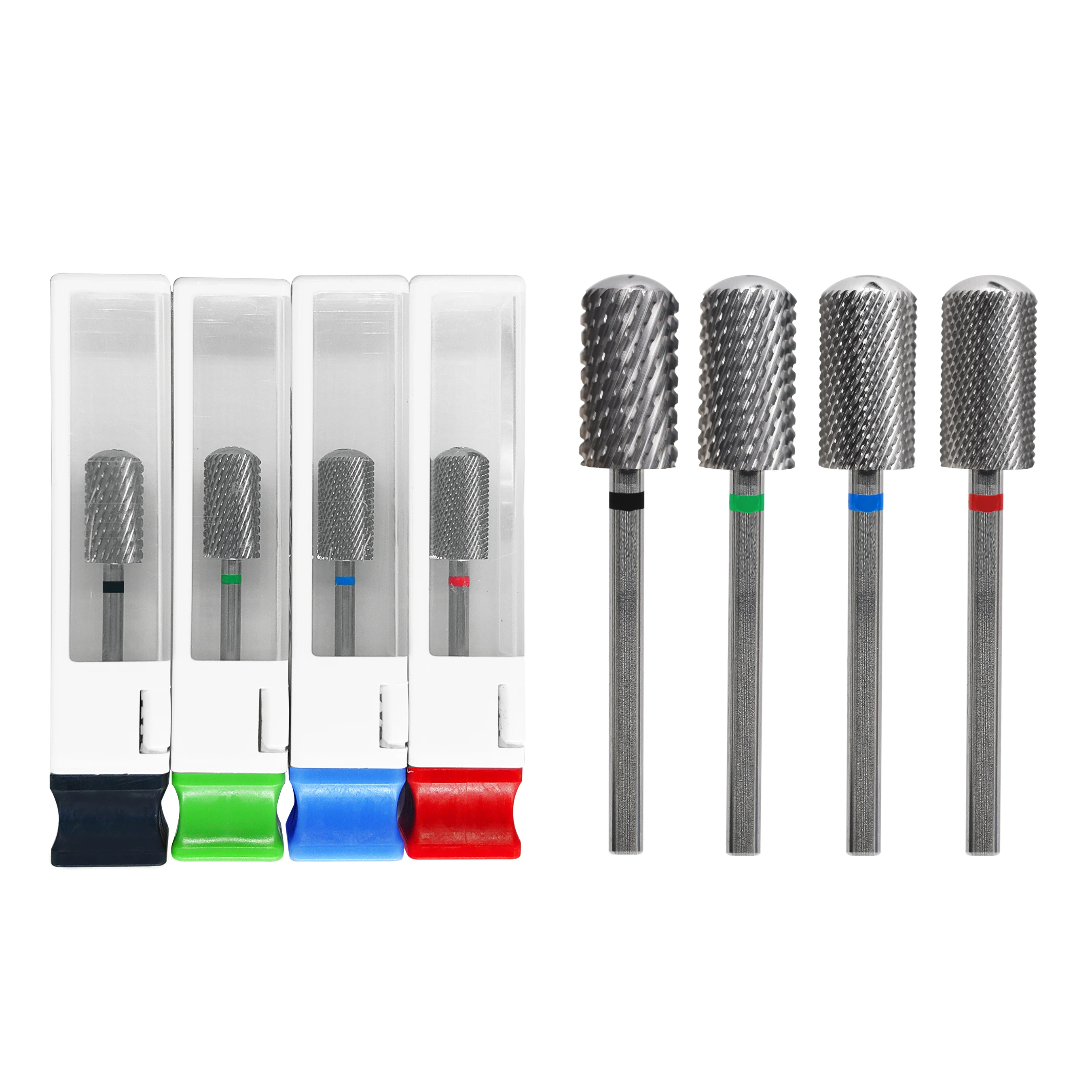 Efrat Urieli linux 6.6 Original Large Barrel Round Smooth top steel Carbide nail drill bits OEM Customized long shank