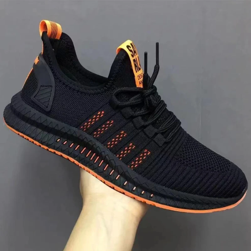2024 Autumn New Trendy Men's Shoes Mesh casual non slip sneakers Fashion breathable male footwear Outdoor comfortable light shoe