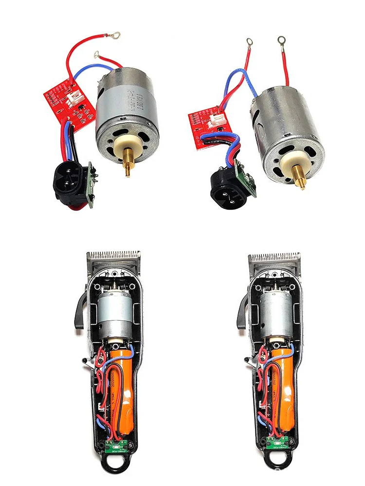 3.6V 6500RPM 7200RPM Men's Professional Hair Clipper Motor Motherboard Set Tail Plug for Wahl 8504/8148/8591 Trimmer Accessories