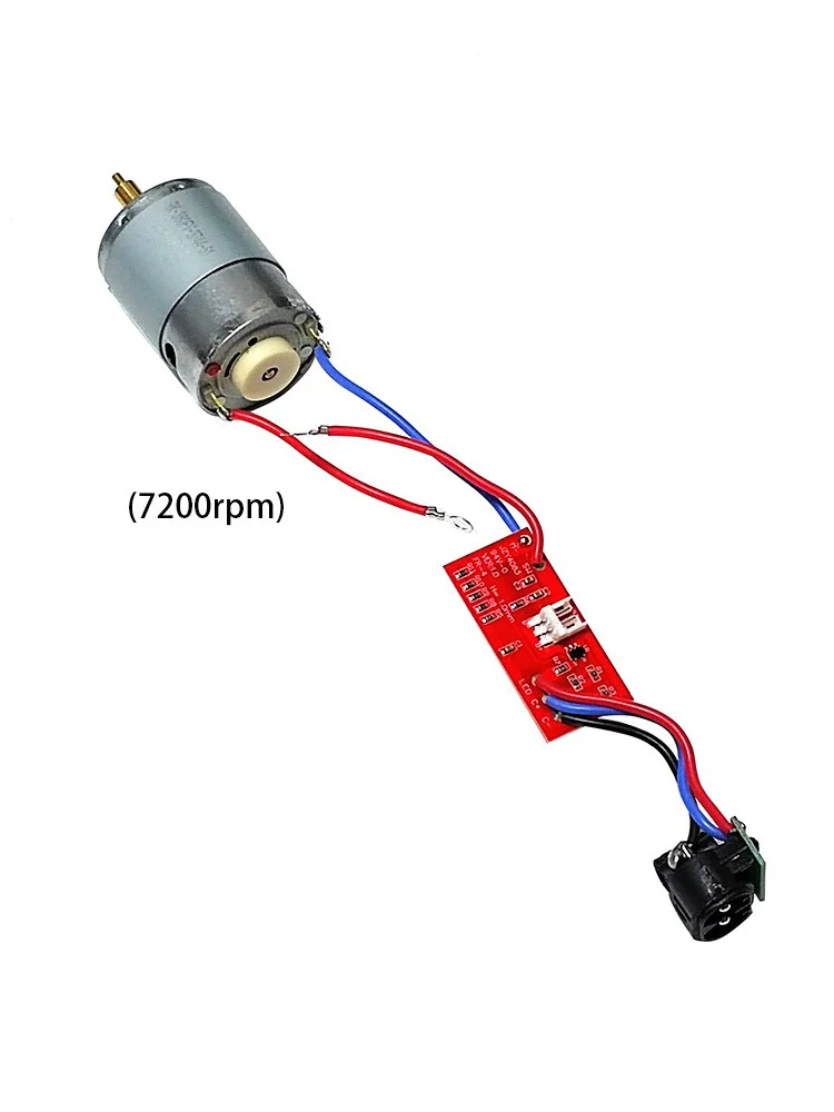 3.6V 6500RPM 7200RPM Men's Professional Hair Clipper Motor Motherboard Set Tail Plug for Wahl 8504/8148/8591 Trimmer Accessories