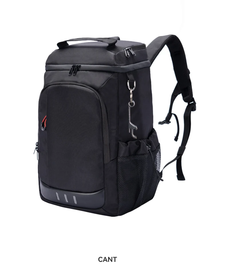 New Picnic Cooler Bag Large Capacity Camping Meal Hikking Thermal Backpack with Bottle Opener Leakproof Insulated Lunch Bag