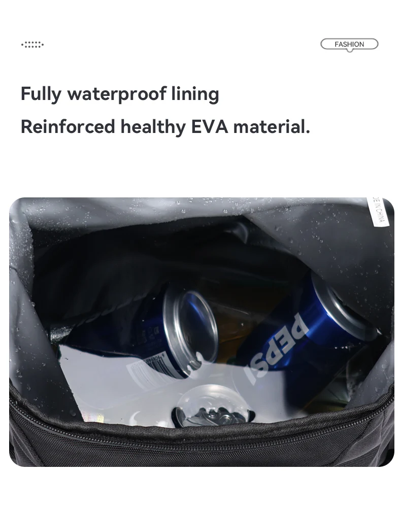 New Picnic Cooler Bag Large Capacity Camping Meal Hikking Thermal Backpack with Bottle Opener Leakproof Insulated Lunch Bag
