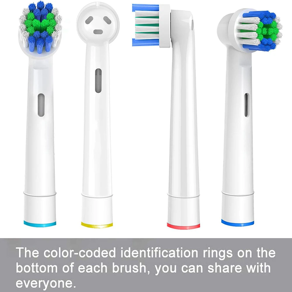 Replacement Toothbrush Heads Electric Toothbrush Brush Heads Rotating Replacement Brush Heads 4/8/16PCS Toothbrush Soft Heads