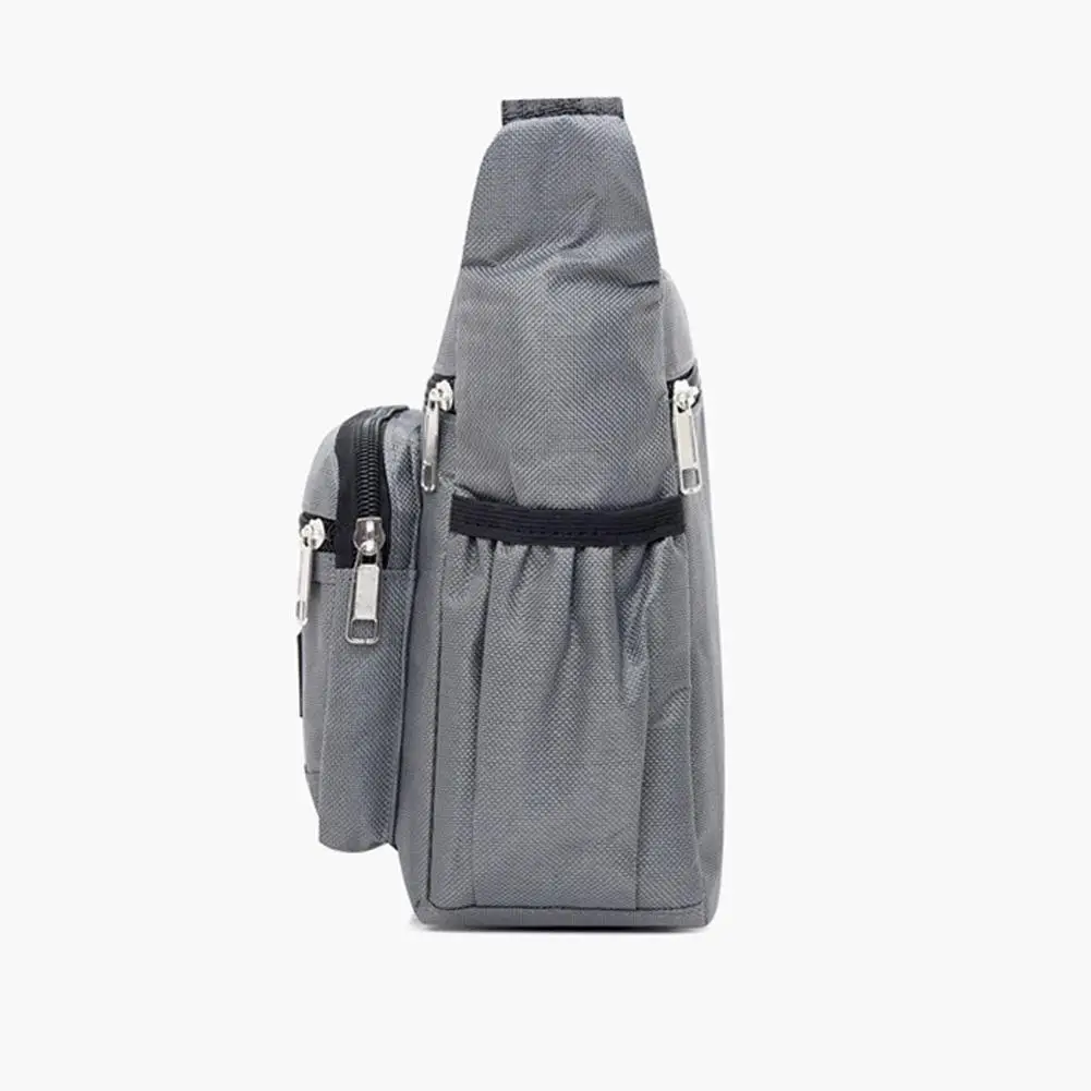 Mens Crossbody Bag Single Shoulder Bags Big Capacity Multi-Pockets Storage Bag Fashion Handbag Business Crossbody Bags