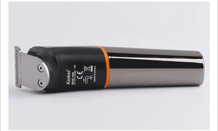 Kemei KM-5898 Wholesale 11 IN 1 Grooming Kit for Hair Salon mens washable and rechargeable hair trimmer